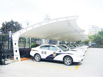 收費站崗亭膜結構