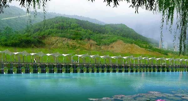 度假山莊膜結(jié)構(gòu)