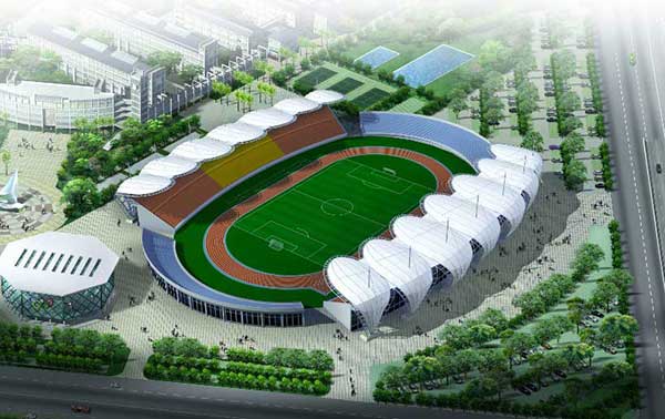 高速收費站出入口膜結(jié)構(gòu)