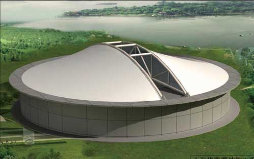 標(biāo)志性小品膜結(jié)構(gòu)