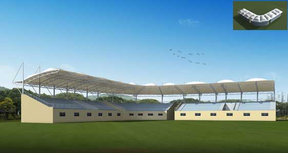 度假山莊膜結(jié)構(gòu)