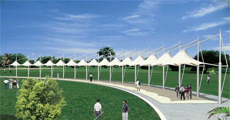 膜結(jié)構(gòu)施工安裝