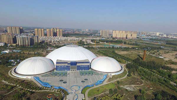 充氣膜物流倉(cāng)庫(kù)