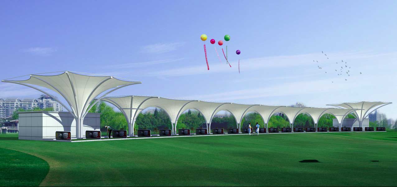 運(yùn)動(dòng)場(chǎng)膜結(jié)構(gòu)