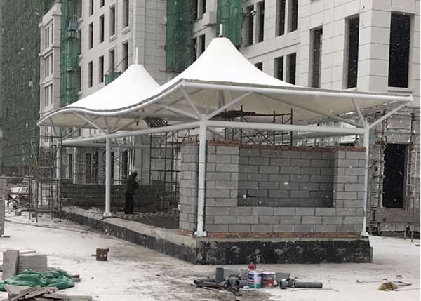 公交站臺(tái)膜結(jié)構(gòu)