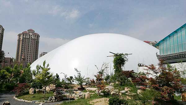 中國科學(xué)院武漢病毒研究所鄭店園區(qū)科研條件改造項(xiàng)目污水池膜結(jié)構(gòu)