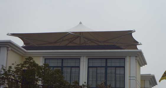 南通科院非機(jī)動(dòng)車(chē)膜結(jié)構(gòu)停車(chē)棚