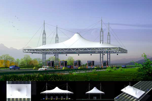 樁西污水站污泥處理系統(tǒng)及污水池膜結(jié)構(gòu)