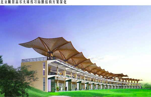 網(wǎng)球館充氣膜結構