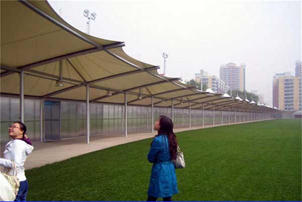 長(zhǎng)春市朝陽(yáng)區(qū)環(huán)境衛(wèi)生保潔管理處污水池膜結(jié)構(gòu)