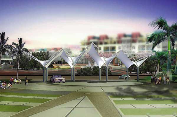 乒乓球膜結(jié)構(gòu)