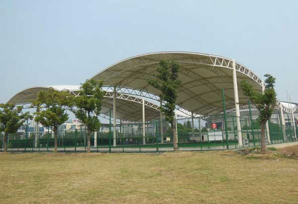 景洪PTFE膜結(jié)構(gòu)工程實(shí)踐：熱帶氣候下的特殊材料選型