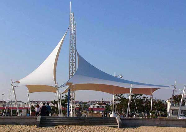 PTFE膜結(jié)構(gòu)自行車棚：守護(hù)愛車，時尚美觀