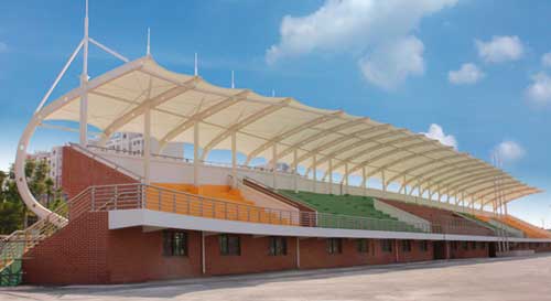 高速收費(fèi)站出入口膜結(jié)構(gòu)